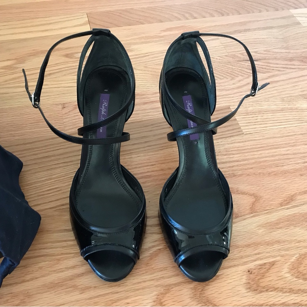 Ralph Lauren purple label dress sandals